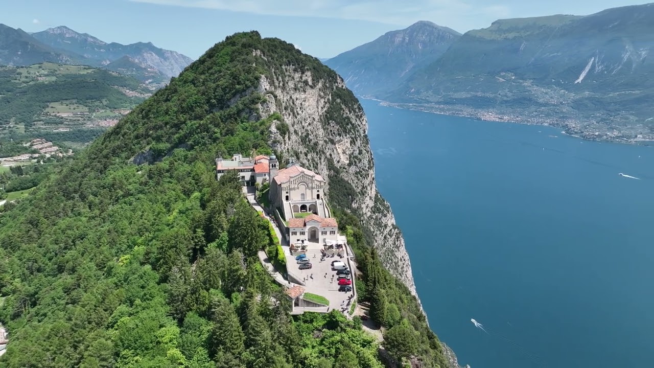 DJI Mavic 3, Santuario Montecastello 4K,Tignale,Tremosine, Lago di Garda ,Gardasee,GRAZIE X UN LIKE