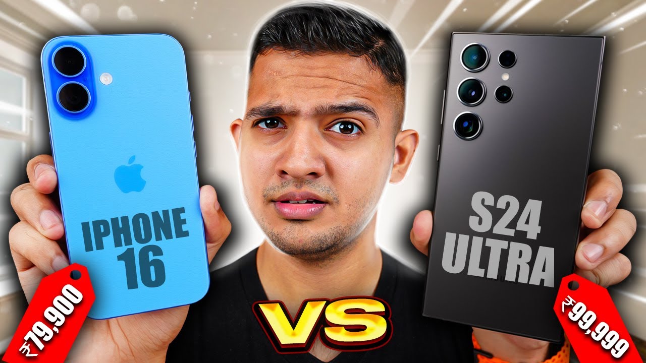 iPhone 16 Vs Samsung S24 Ultra⚡️Which Offers The Best Value ? 🔥