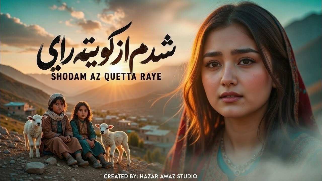 آهنگ زیبای هزارگی جدید (Shodam Az Quetta Raye) از شاددخت | Hazar Awaz
