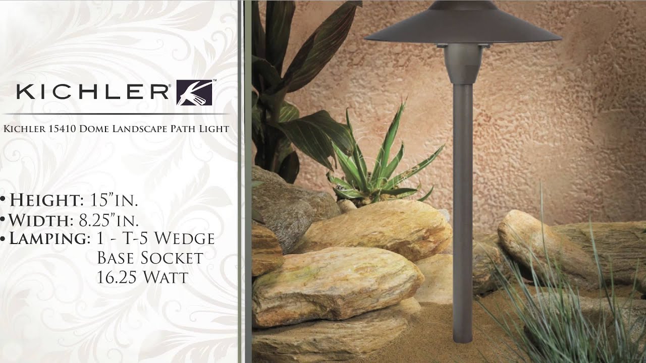 Kichler 15410 Dome Landscape Path Light