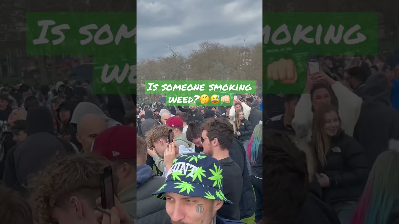 Hyde park London 420/2023 #shorts #cannabis #420