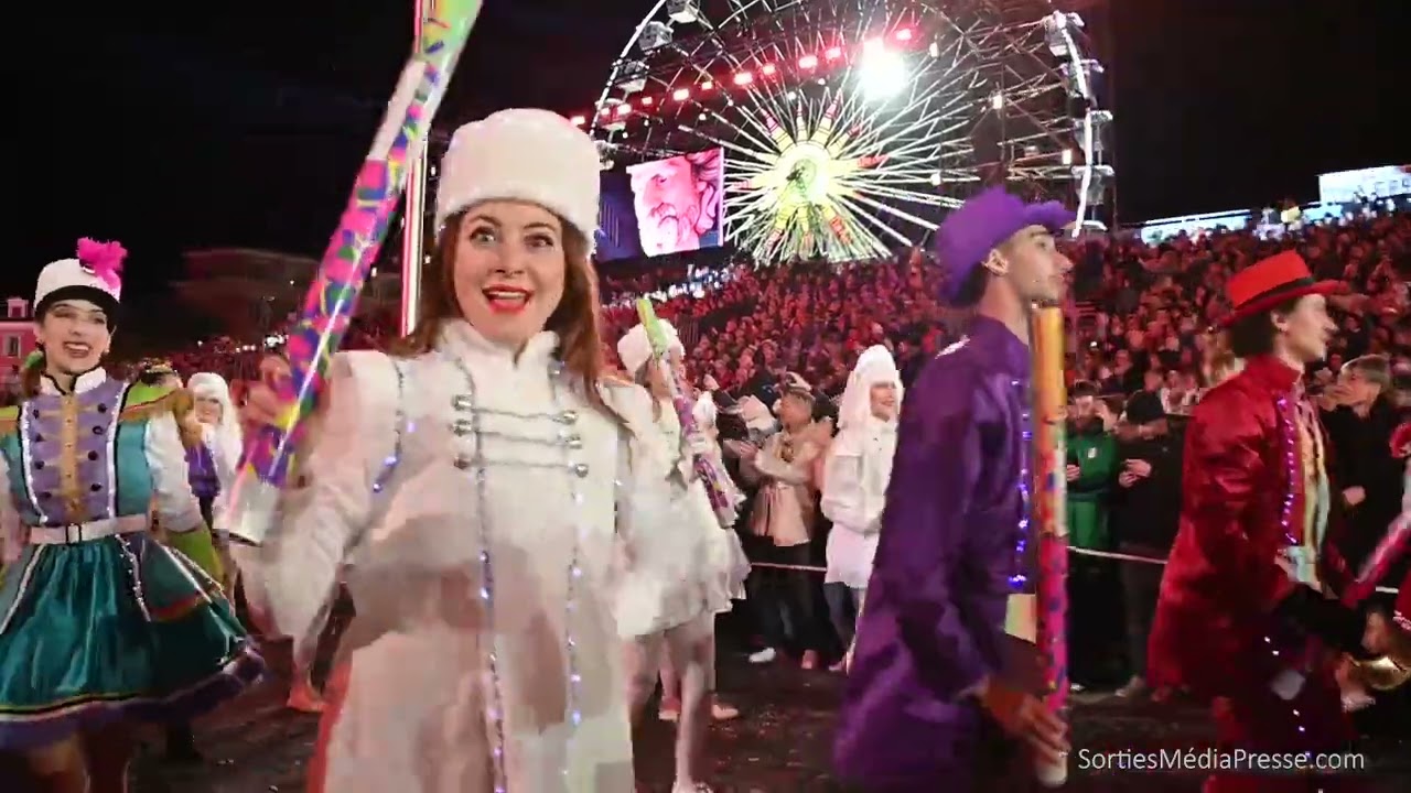 CARNAVAL DE NICE 2024  - COUP D'ENVOI - Sorties Media Presse - ©  Brigitte Lachaud