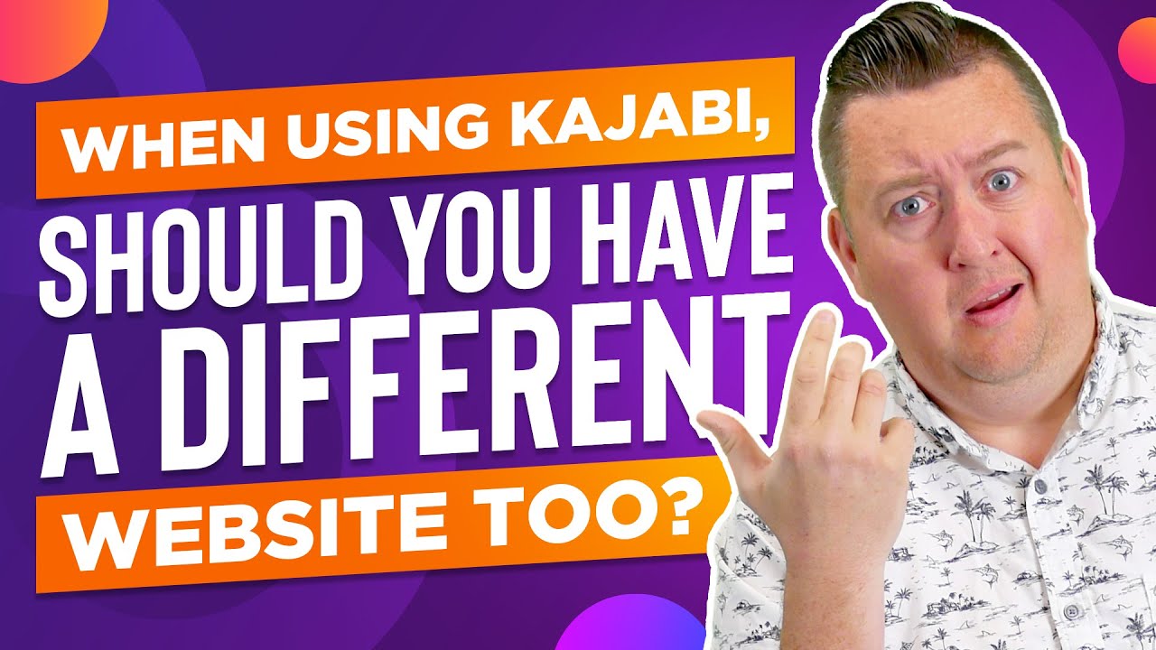 When Using Kajabi Should You Have a Different Website Too?
