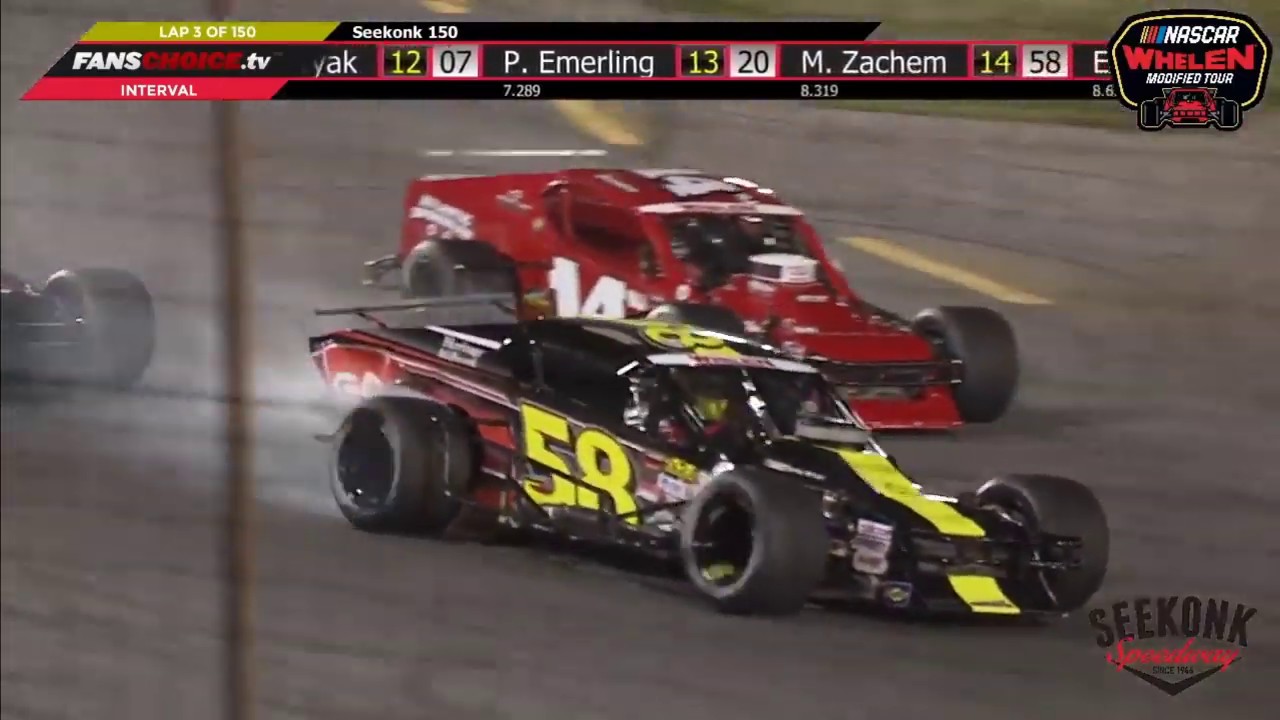 NASCAR Whelen Modified Tour 2019. Seekonk Speedway. Full Race