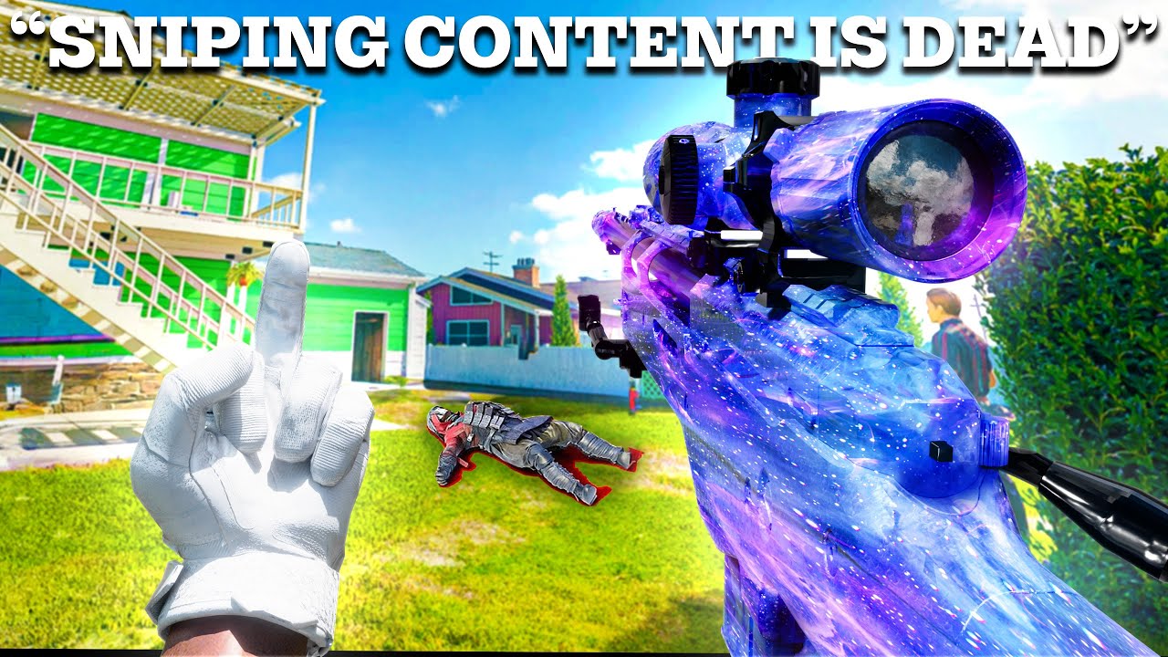 Sniping content Is dead so I destroyed him...