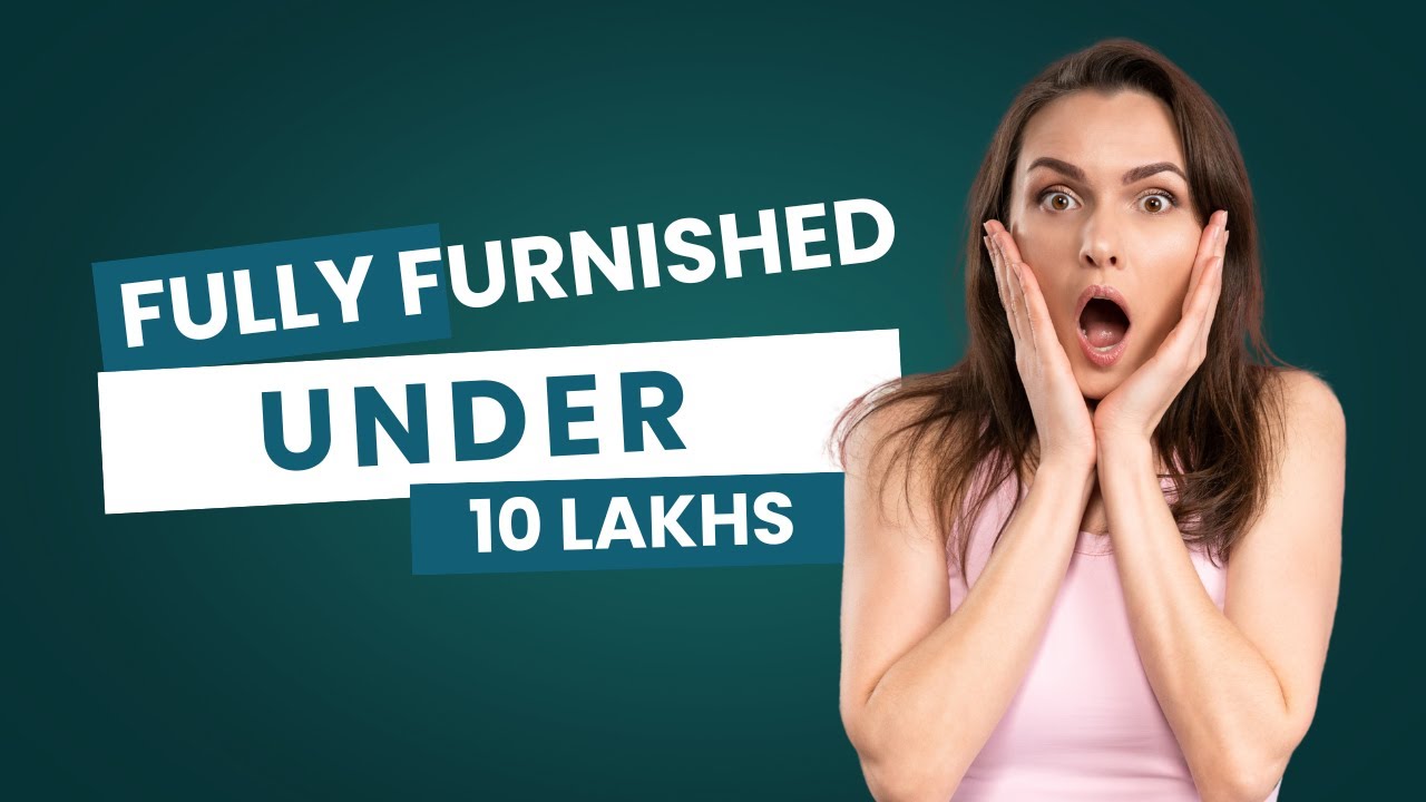 Affordable Interior Design Under ₹10 Lakh &ndash; Fully Furnished Home Tour!