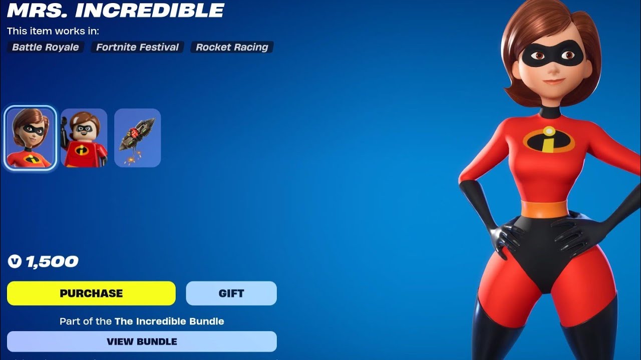 Fortnite: I Bought Leelah & Mrs. Incredible Skin!