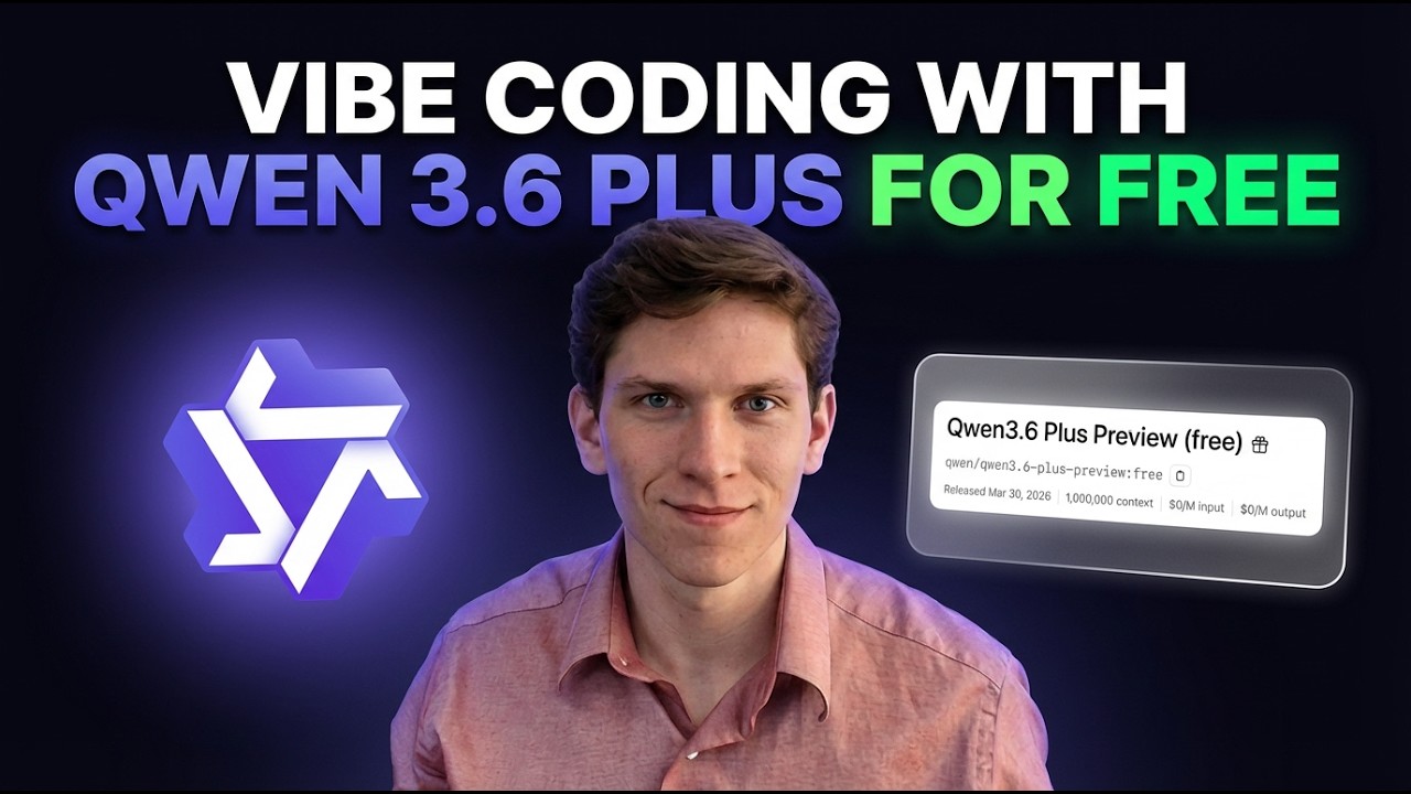 Vibe Coding With Qwen 3.6 Plus Preview For Free