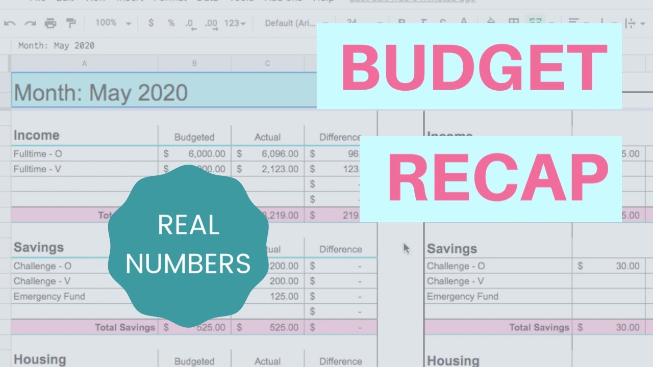 [GIVEAWAY CLOSED] May Budget Review/Recap | Six Figure Debt Free Journey - 2020
