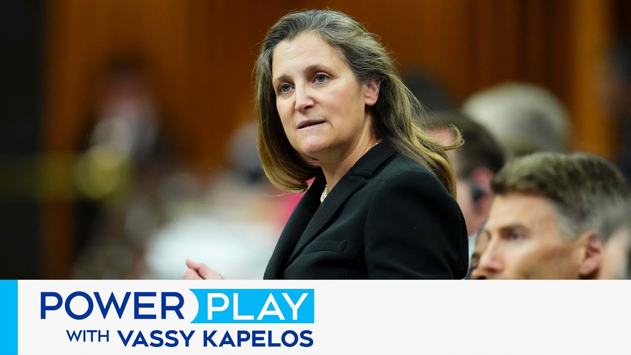Freeland to resign as MP after Zelenskyy names her as economic advisor