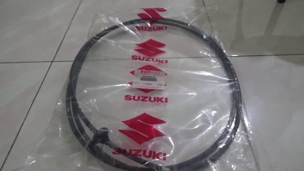 Mengganti kabel speedometer mobil suzuki Katana