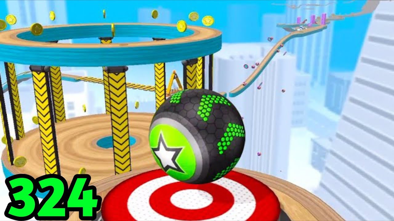 Going Balls, SpeedRun, Going Balls Portal Run Gameplay Level 324