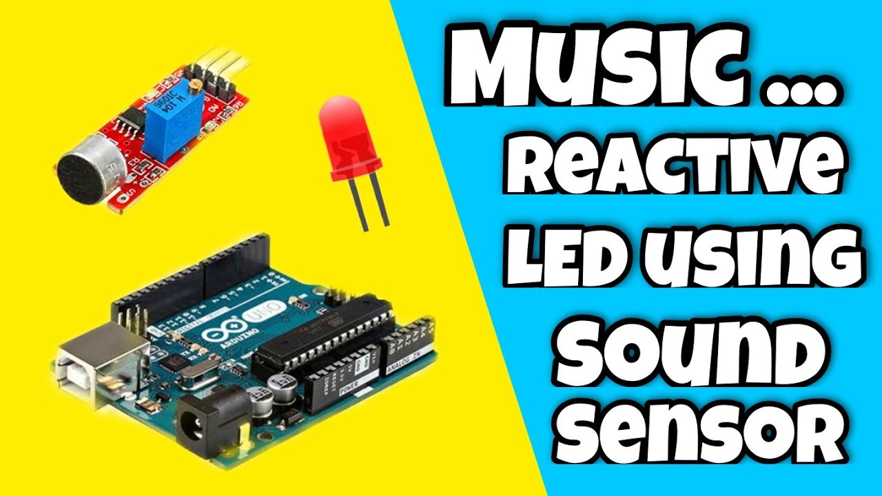 Music reactive LEDs || Sound sensor - Arduino Connections & Coding || Techie Lagan