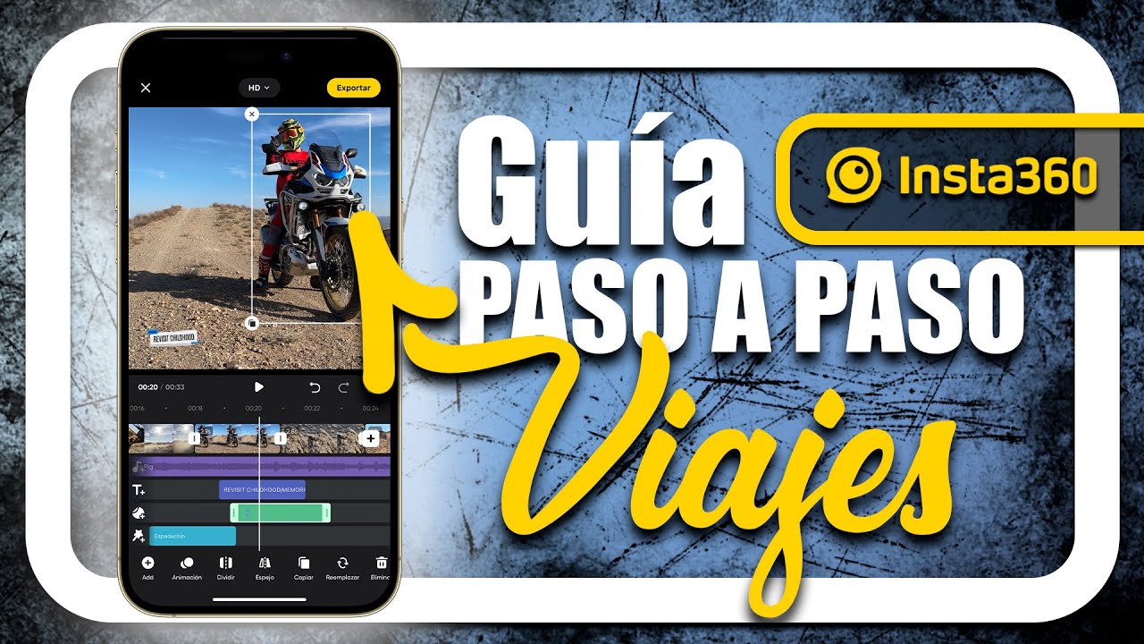 GUIA PASO A PASO 🔥 EDITA ASI tus VIAJES con Insta360 🤪
