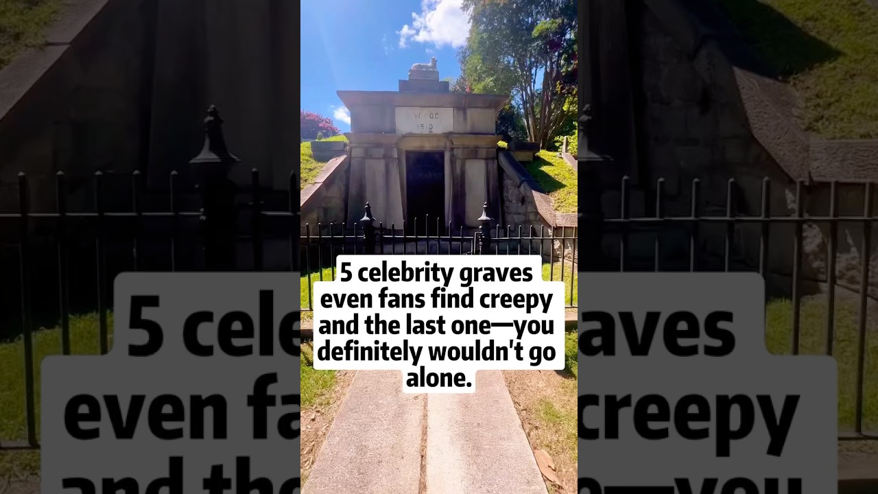 5 celebrity graves even fans find creepy and the last one-you definitely wouldn&rsquo;t go alone #famous