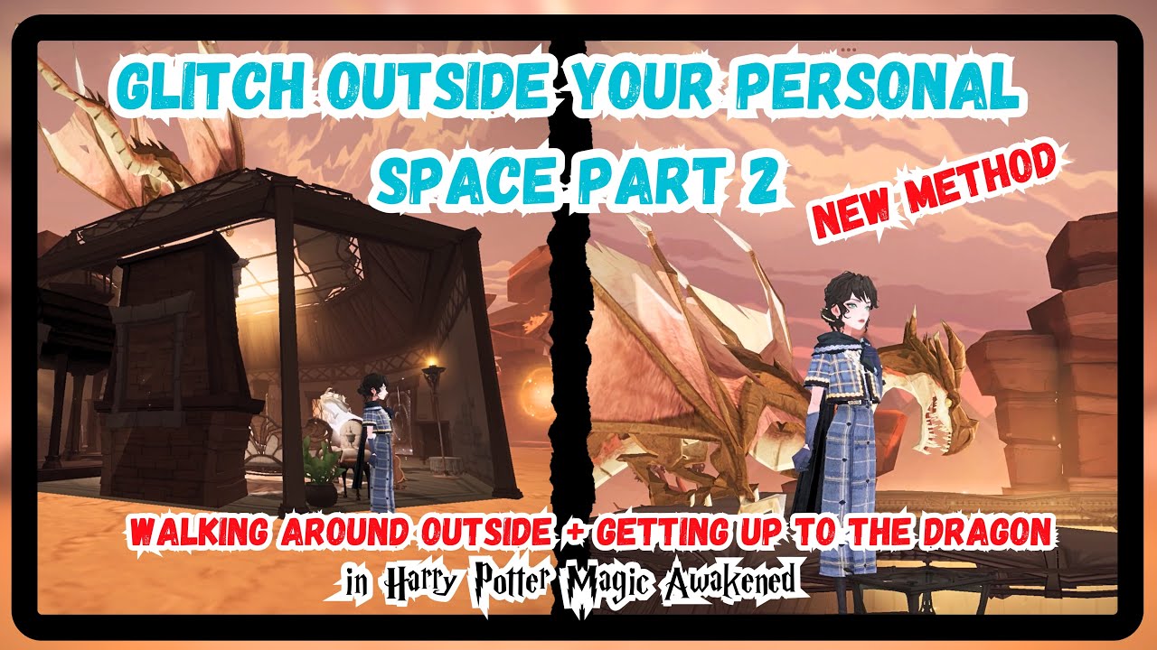 Magic Awakened - HOW TO Glitch Outside Your Personal Space PT 2 - Walking Around + Seeing the Dragon