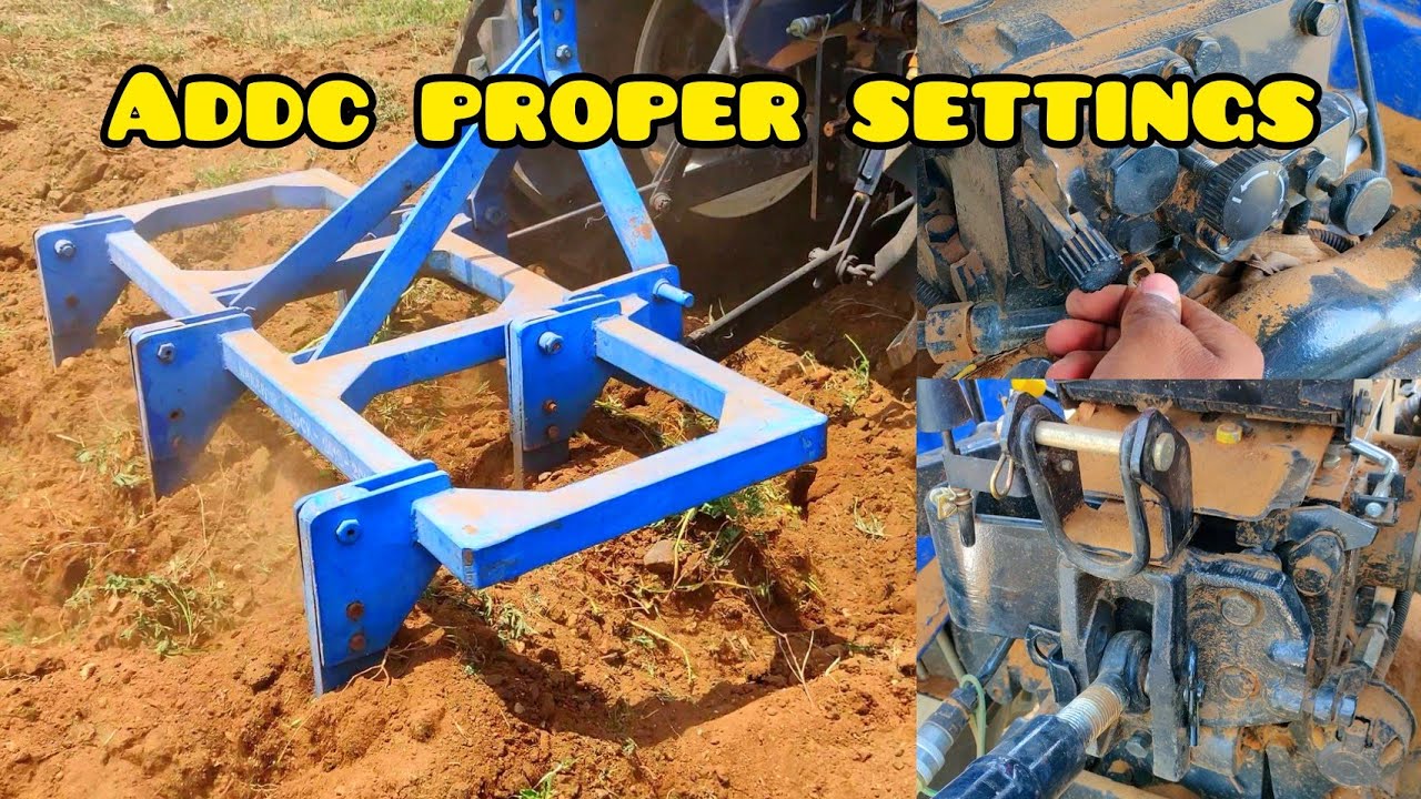 Auto Depth and Draft control setting in tractor | CNH hydraulic performance | Agriculture INDIA