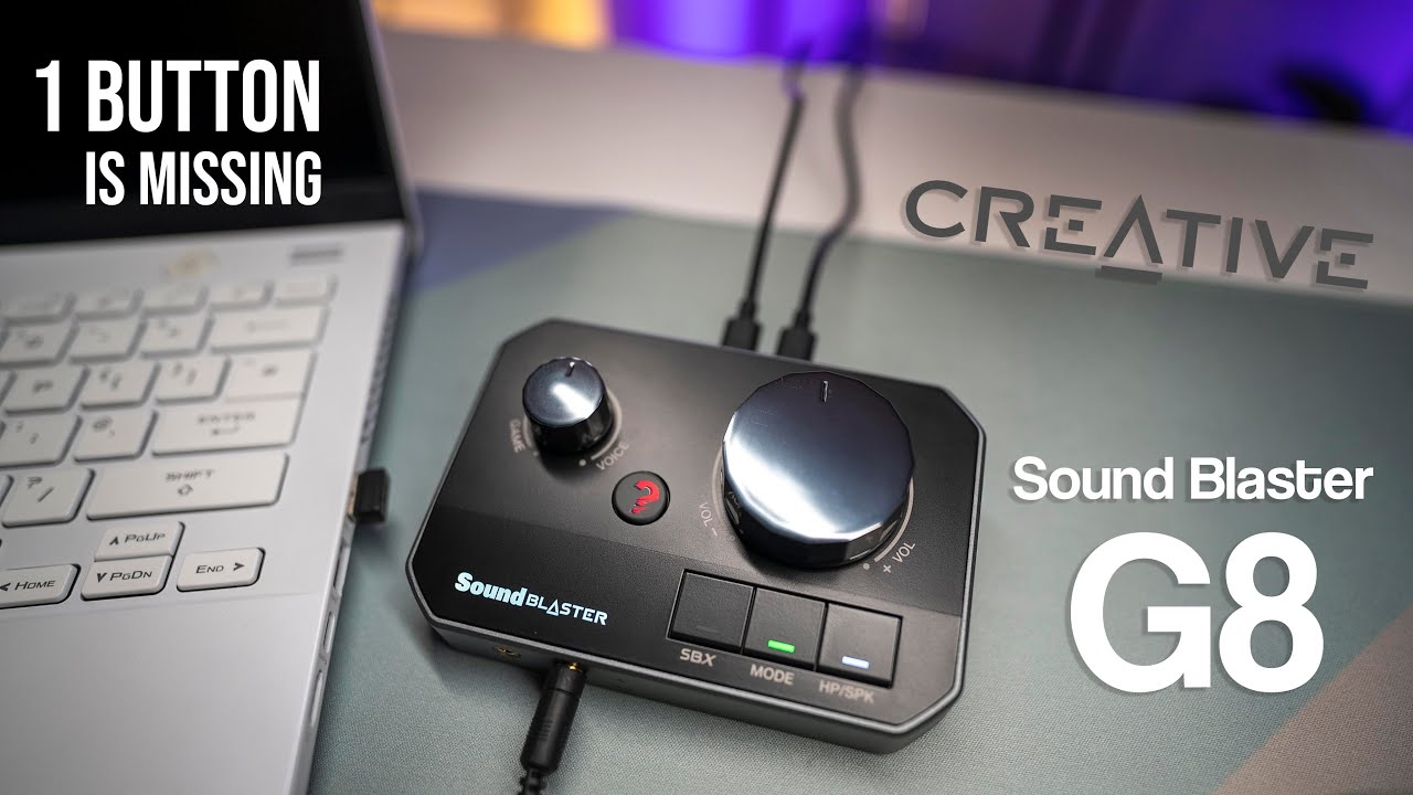 Creative Sound Blaster G8 &ndash; The Best Compact DAC/Amp?