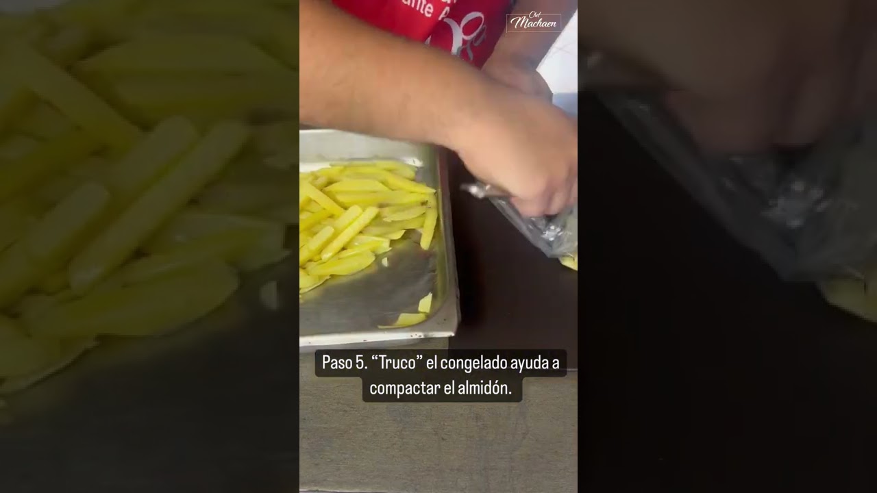 Papas a la francesa en 8 sencillos pasos, &iexcl;bien crujientes! 🇫🇷👨&zwj;🍳🍟🤤