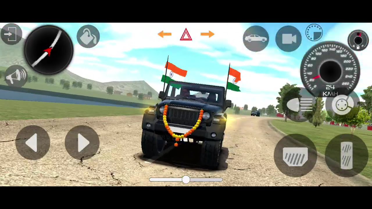 Modified Mahindra Thar 😈Games Indian Thar (Gadi wala Game ) Car Game Android Game -Android Gameplay