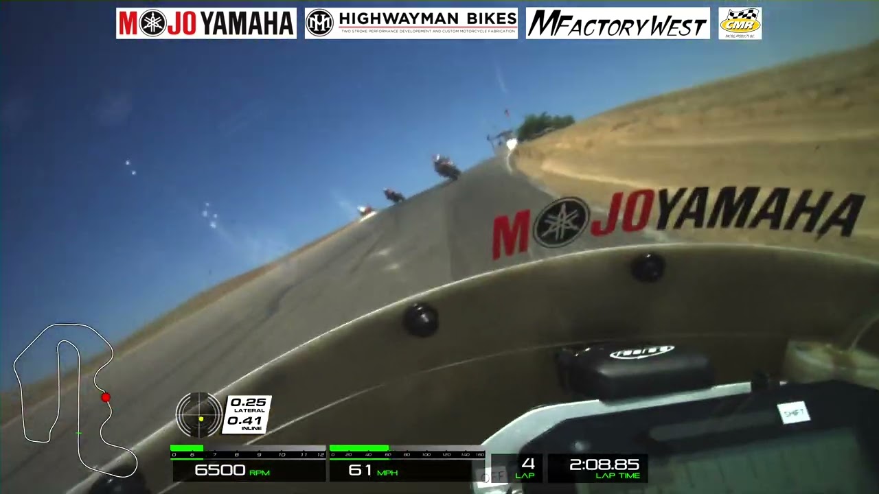 TZ750 Cheetah Track Day Test Thunder Hill June 2023