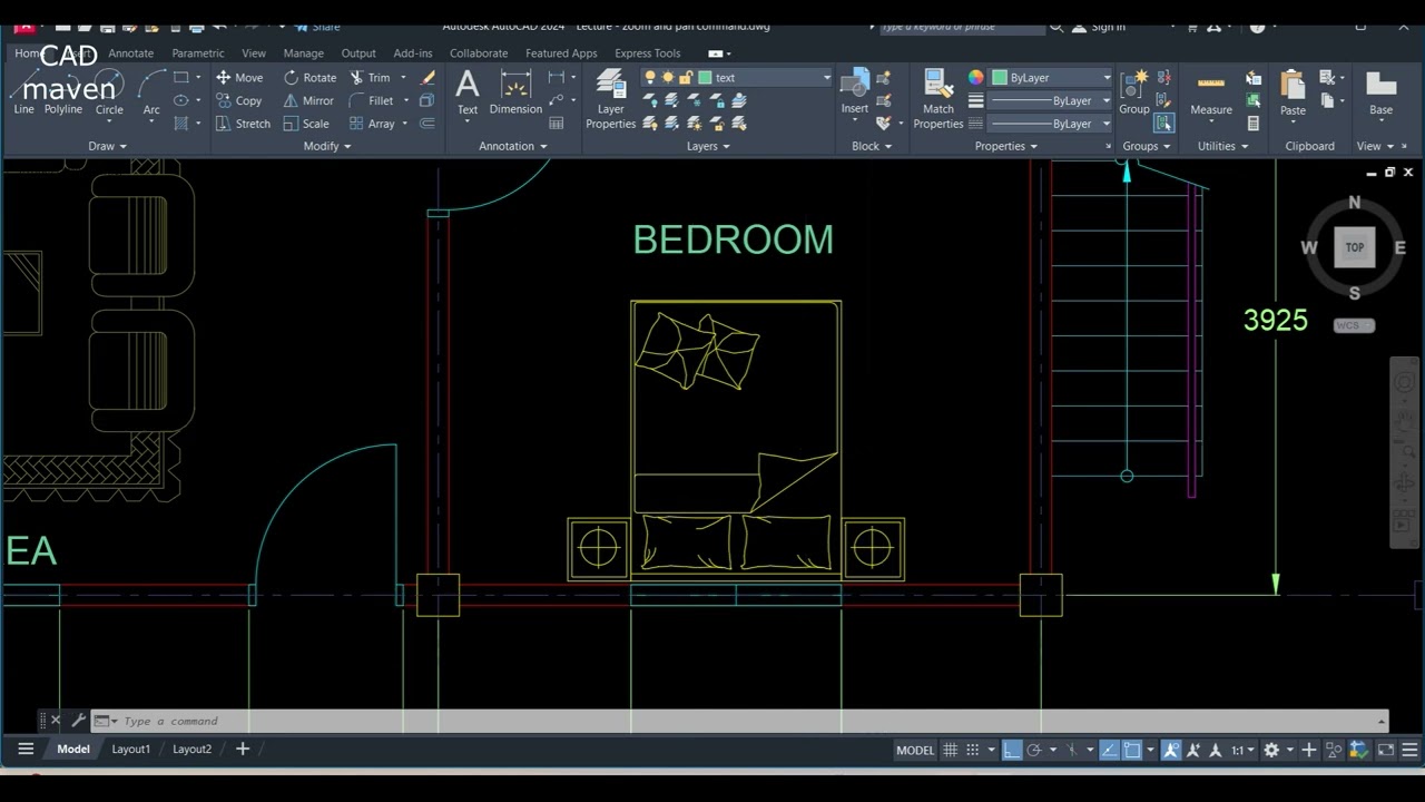 Zoom and Pan Command in AutoCAD || How to do it?