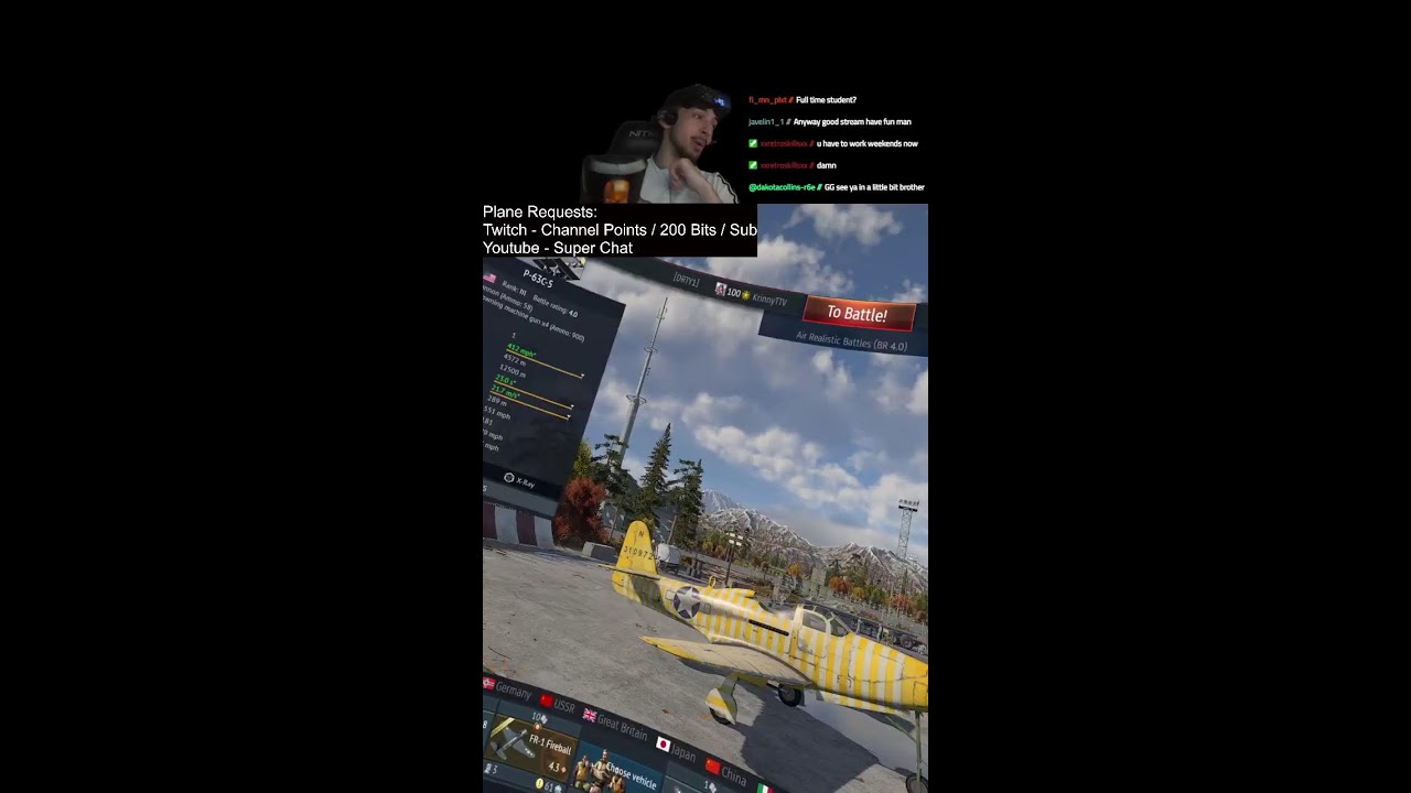 War Thunder Air Simulator VR HOTAS #shorts #warthunder