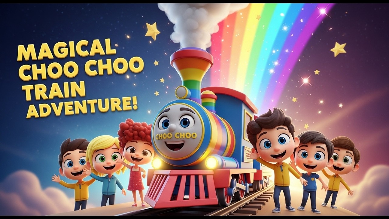 ✅ Magical Choo Choo Train Adventure 🚂 | Fun Kids Story & Cartoon for Children