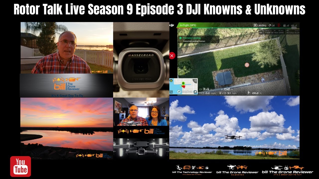Rotor Tall Live Season 9 Episode 3 DJI Knowns &  Unknowns