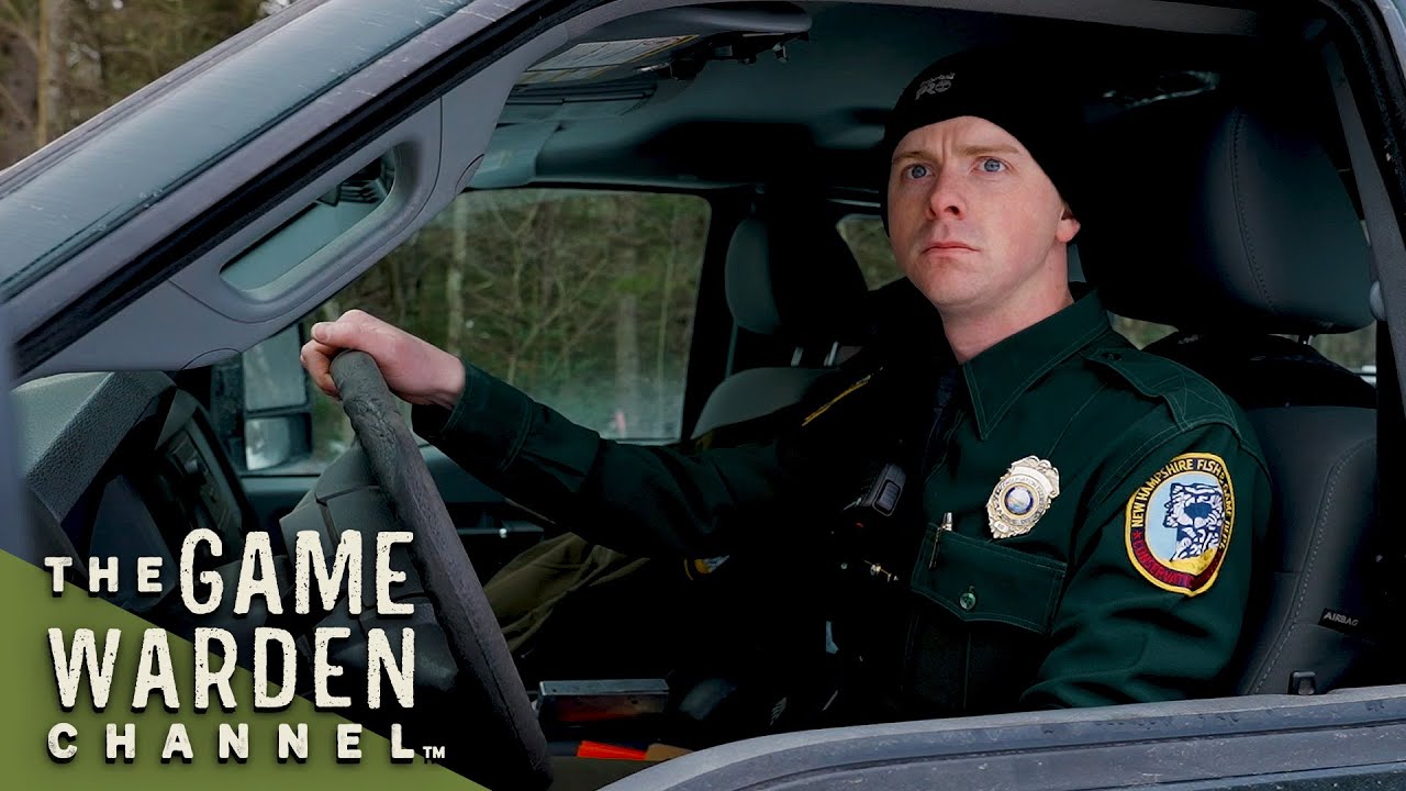 New Hampshire Conservation Officer Checks Snowmobilers | The Game Warden Channel