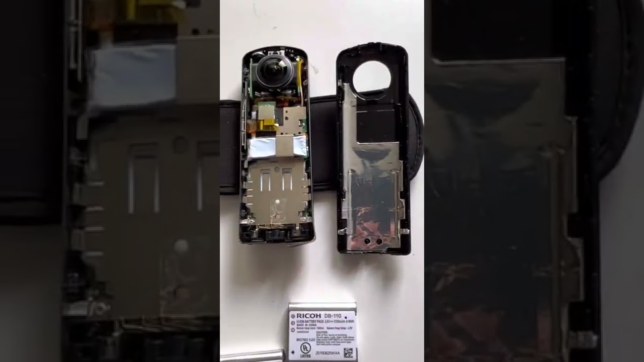 Ricoh Tetha s z1 battery replacement / battery exchange