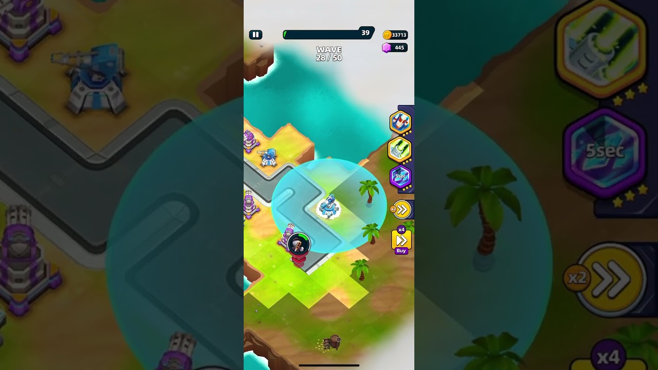 Treasure Cove Normal Stage / Raid Rush Gameplay
