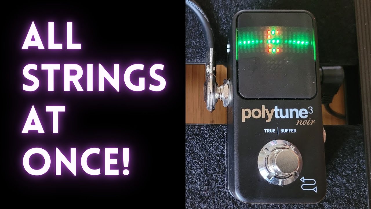 All Strings at Once! : TC Electronic Polytune 3 Mini Review