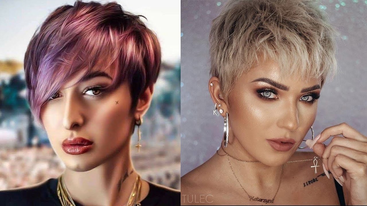 Short Haircuts For Women Over 60  Undercut Pixie #viral #hair Pinterest Short Hairstyles For Women S