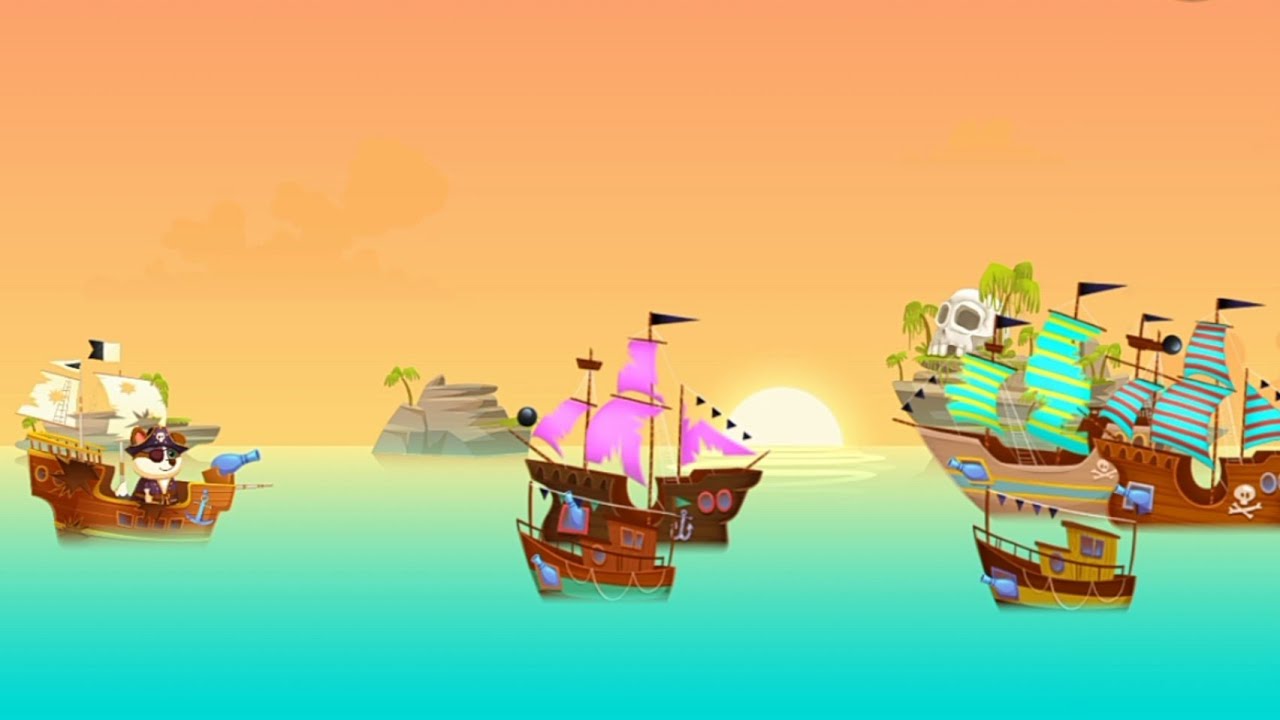 Epic Pirate Battle with Duddu, My Virtual Pet Dog!