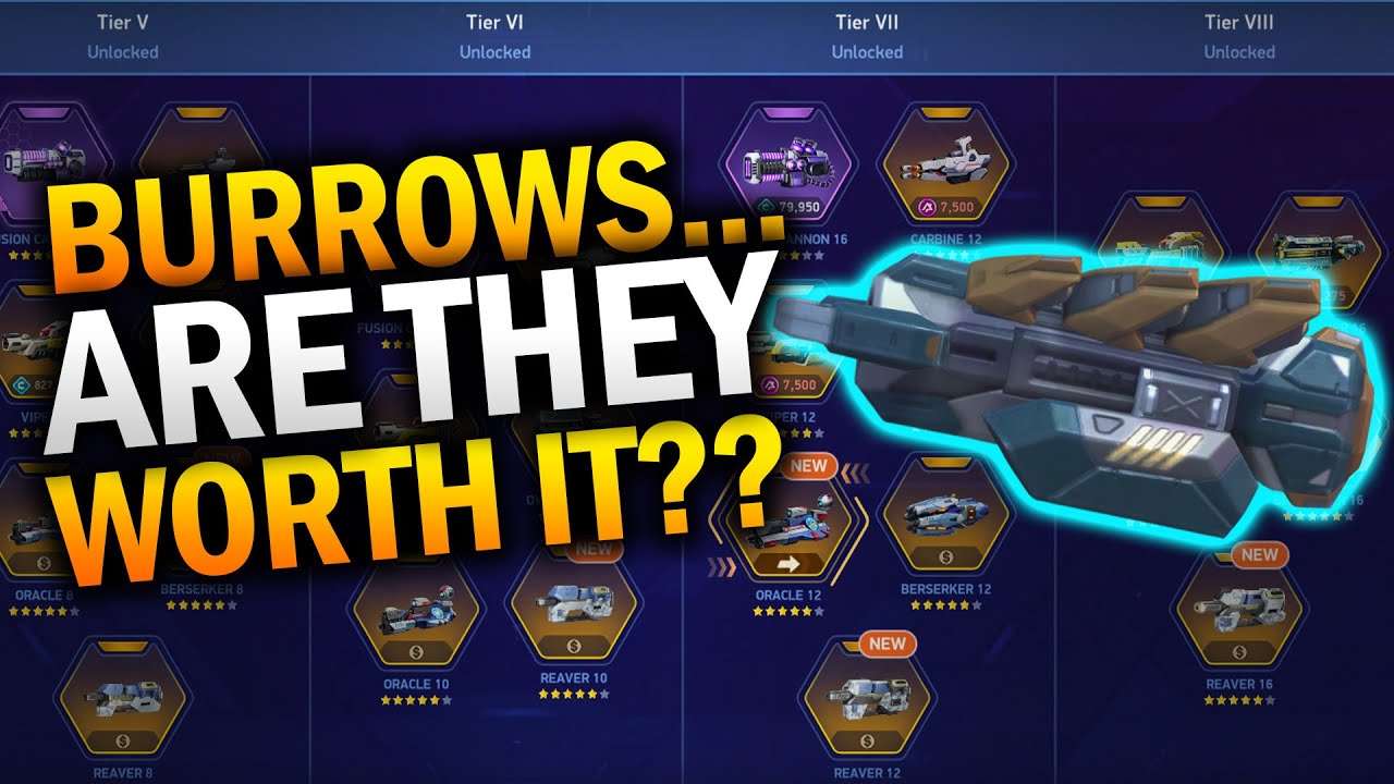 I Finally Bought BURROW BEAMS... Are They Worth It?? - Mech Arena