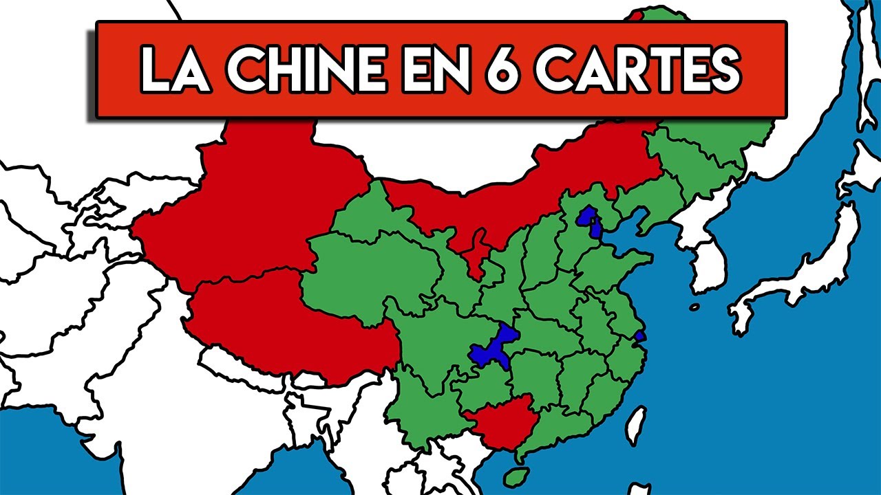 6 CARTES SUR LA CHINE