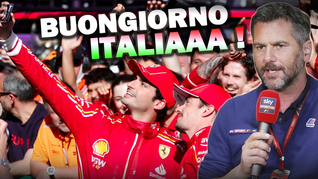 ''el MATADOR 1-2 FERRARI '' Italian Commentator Goes CRAZY for double Podium at AustralianGP 2024