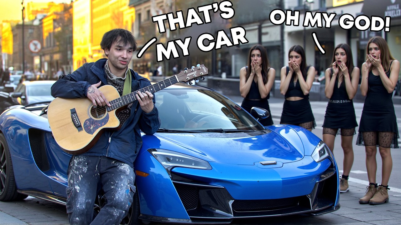 GUITAR-PRO pretended to be HOMELESS GUITARIST and SHOCKED PEOPLE