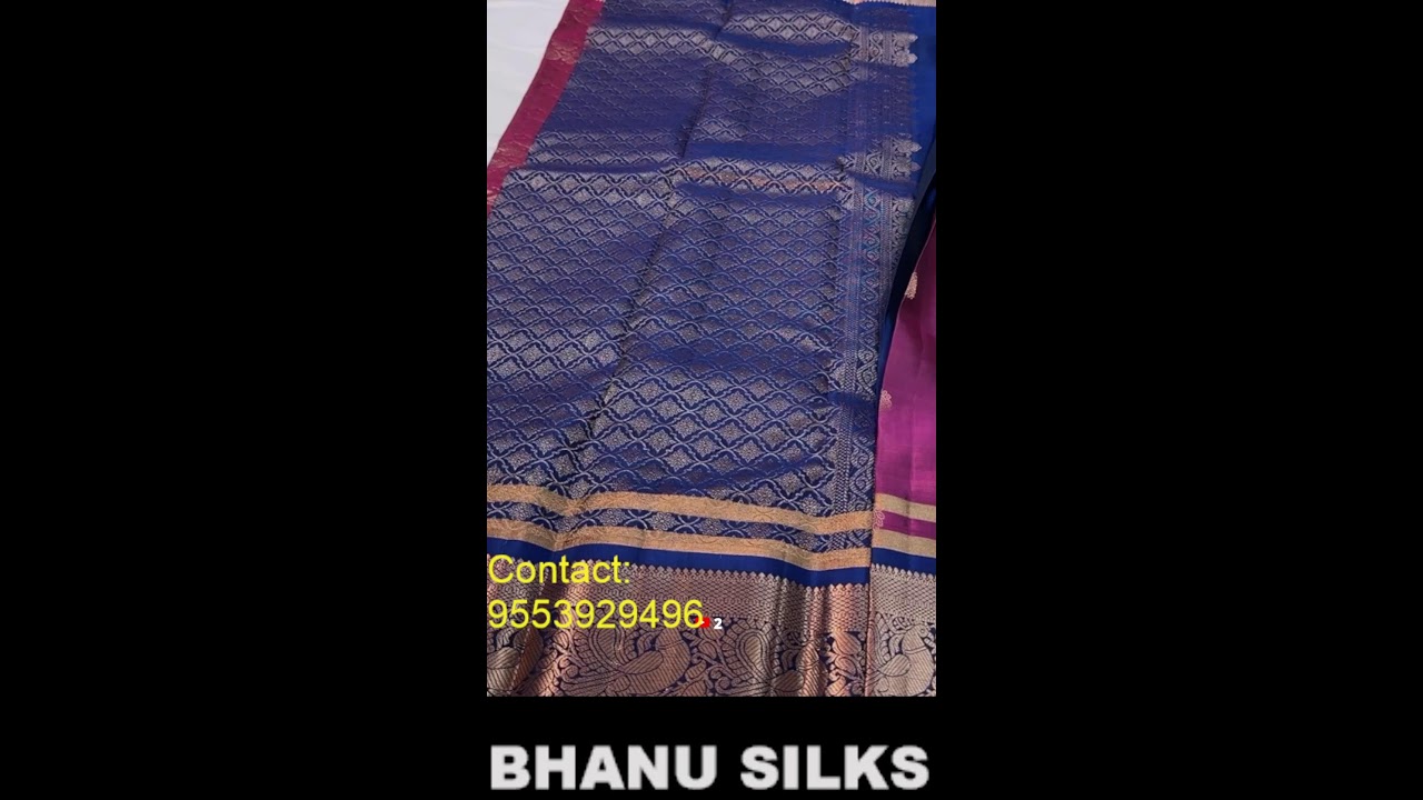 KANCHI PATTU SAREES FOR WHOLESALE PRICES | KANCHI PATTU SAREES | BHANU SILKS (Portrait)