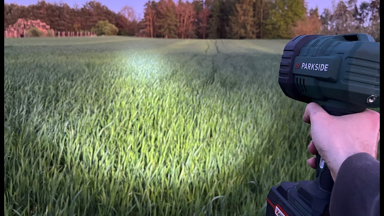 2500 lumenów za 90 zł Reflektor PARKSIDE PHLA 20-Li A1 X20V Team