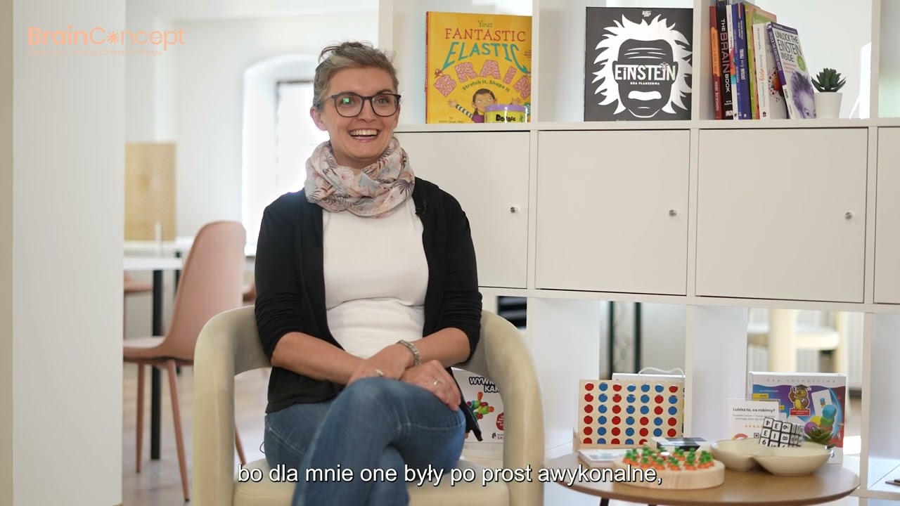 Magda, mama Marcela o treningu zdolności m&oacute;zgu BrainRx w BrainConcept Wrocław