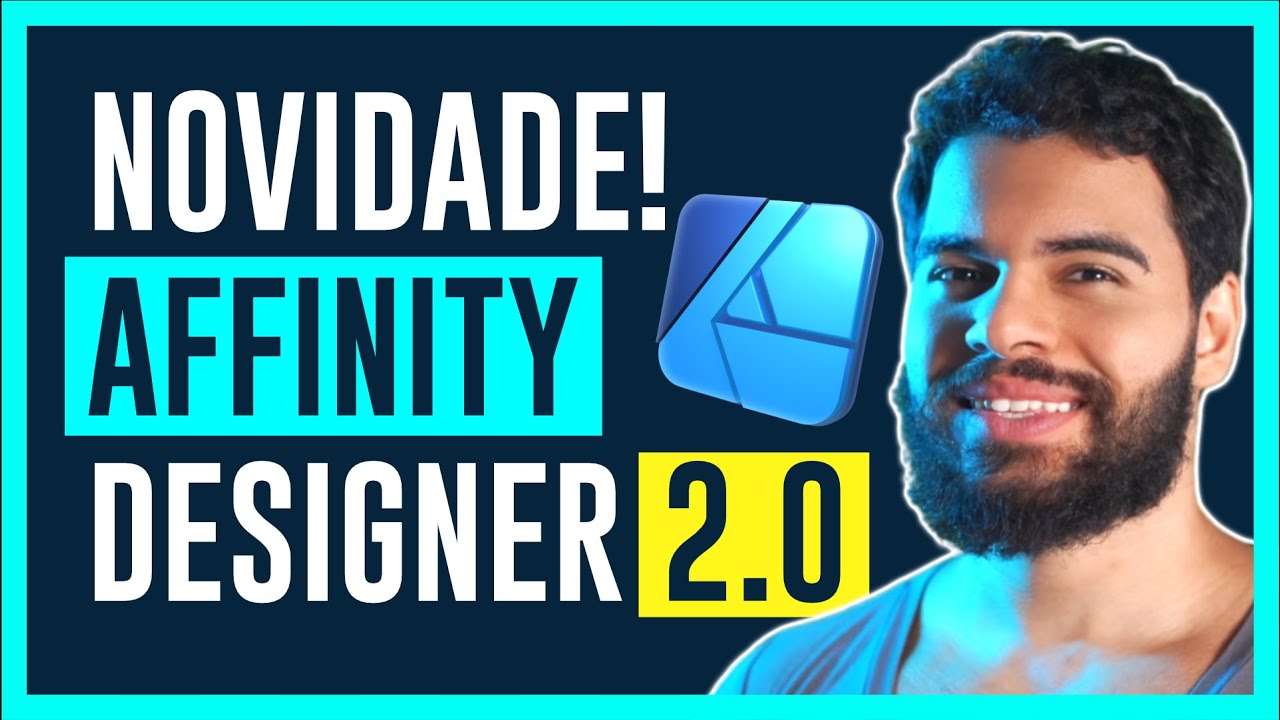 NOVA ATUALIZAÇÃO! Affinity Designer 2.0 | Conheça os Recursos Novos!