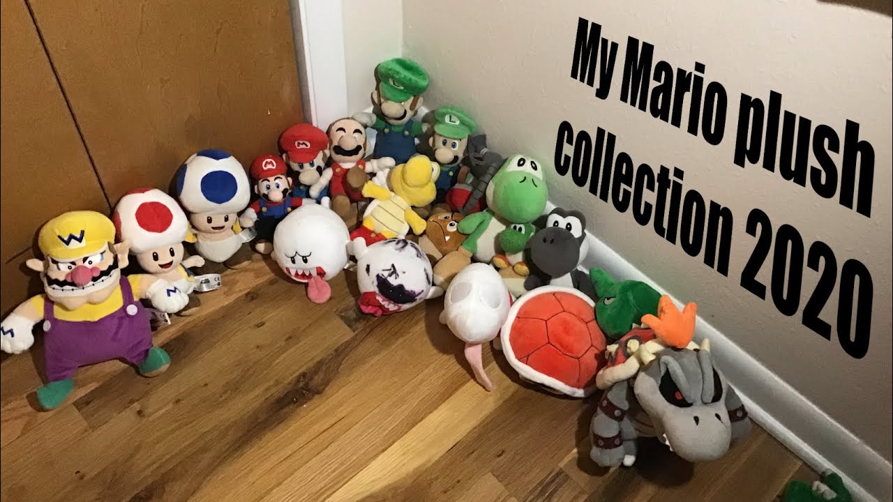 My Mario plush collection
