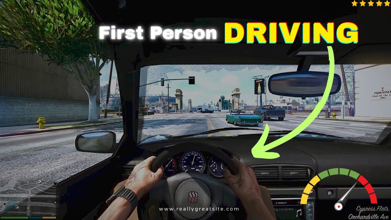 First Person Driving 🚘 in GTA 5 police chasing 🚔👮&zwj;♂️