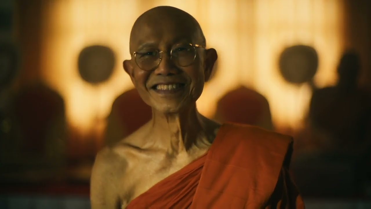 Timothy Ratliff meets with the monk (White Lotus So3 E06)