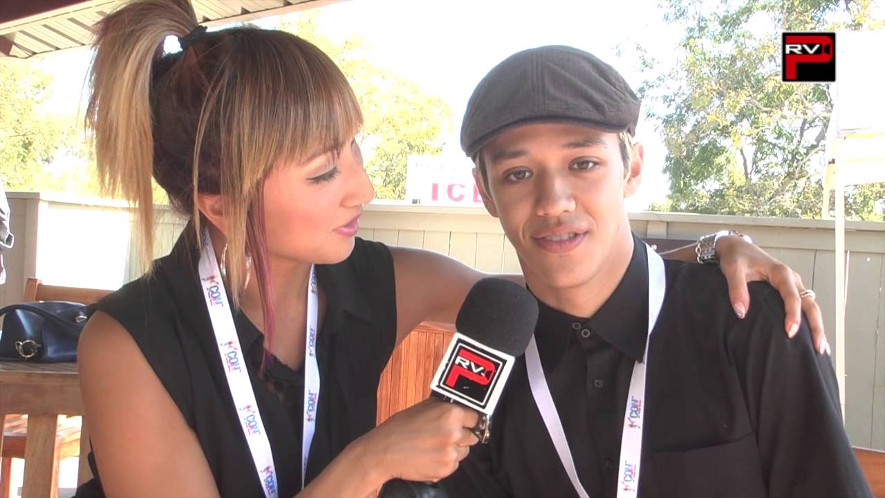Choreographer Ellen Kim interviews Kyle Hanagami at KCON