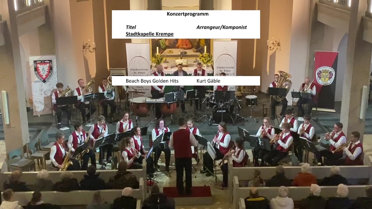 Beach Boys Golden Hits beim Neujahrskonzert 2024 in St. Peter zu Krempe