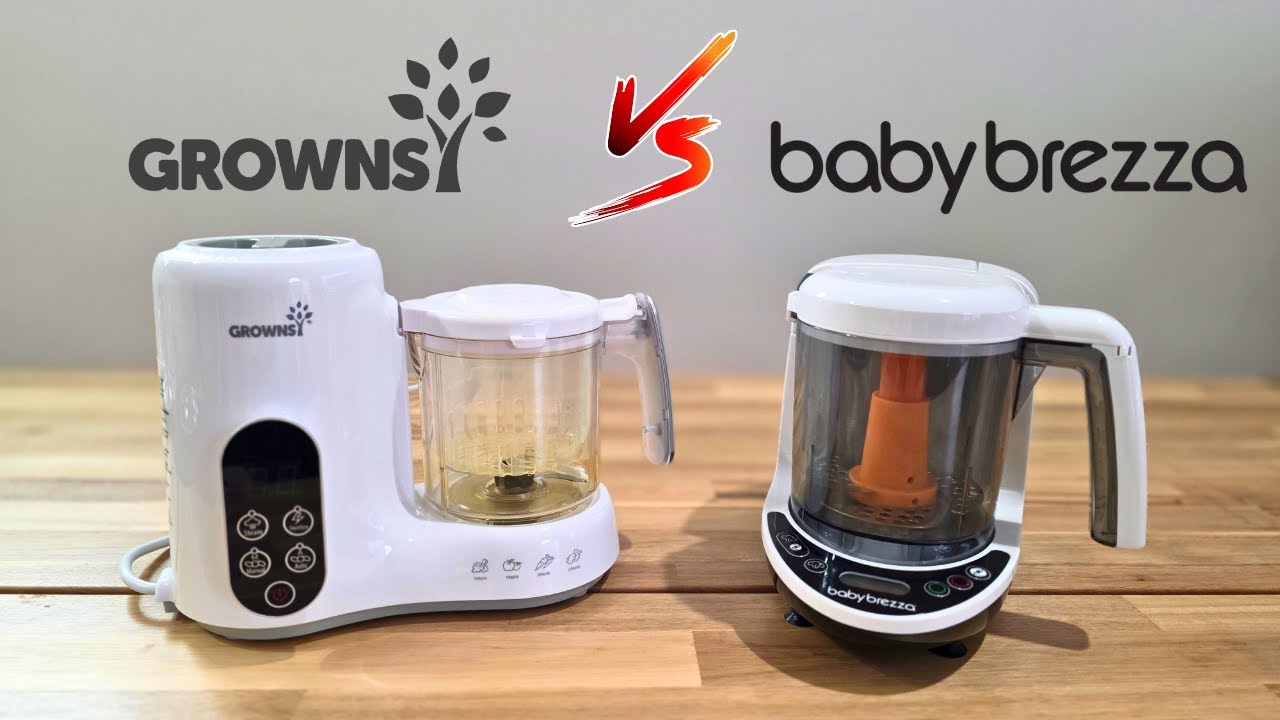Какая машина для приготовления детского питания лучше? Grownsy Baby Food Maker против Baby Brezza...