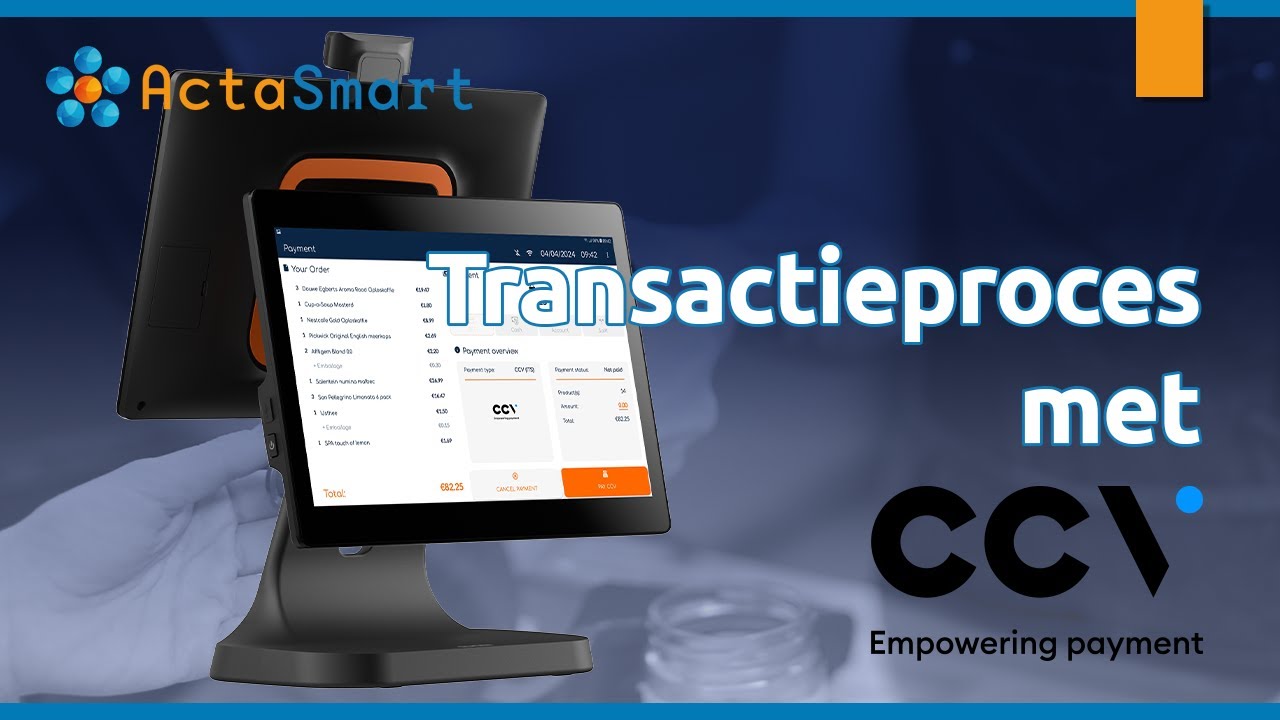 ActaSmart transactie proces CCV pin